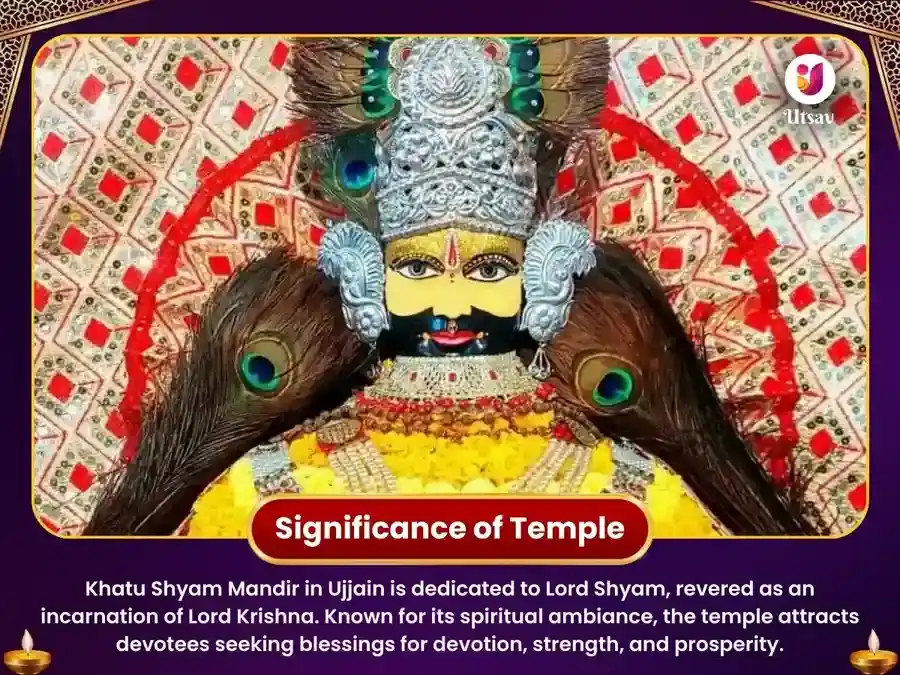 खाटू श्याम १०८ मयूर पंख माला महा अनुष्ठान puja gallery 4