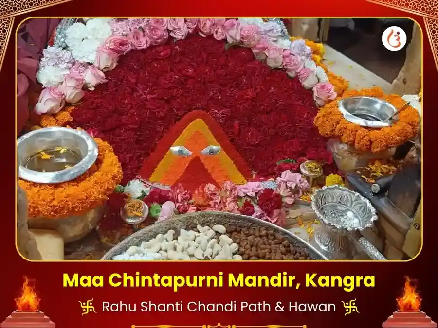  Rahu Shanti Chandi Path & Hawan Chintpurni Mandir Kangra puja image 1