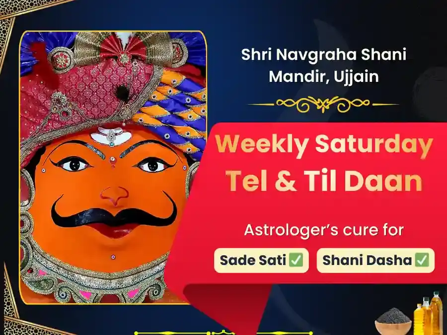 Saturday Special Shani Graha Shanti Weekly Oil & Till Daan Seva  puja image 1