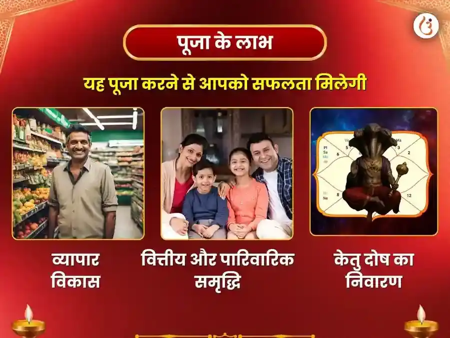 चिंतामणि गणेश विशेष 1008 गणेश सहस्र अर्चना पाठ और केतु शांति पूजा puja gallery 1