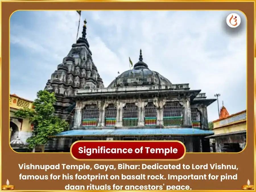 Papmochani Ekadashi Vishesh Vishnupad Gaya Special Sri Hari Vishnu 1008 Sahasra Tulsi Archana puja gallery 3