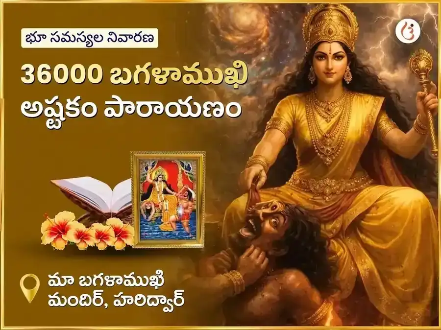 మా బగళాముఖి 36000 బగళాముఖి అష్టకం పాఠం puja image 1