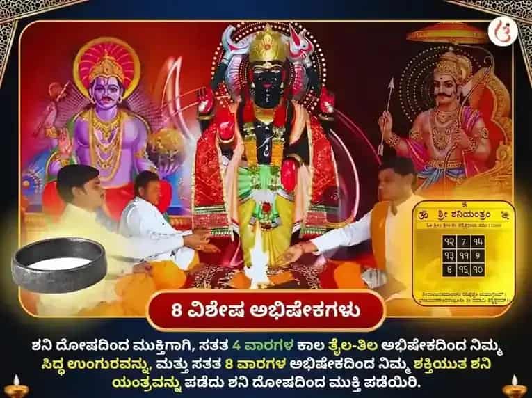 ಶನಿವಾರ ಶನಿ ಗ್ರಹ ಶಾಂತಿ ಸಾಪ್ತಾಹಿಕ ತೈಲ ದಾನ ಸೇವಾ puja gallery 2
