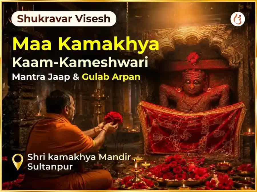 Maa Kamakhya Kaam-Kameshwari Mantra Jaap & Gulab Arpan  puja image 1