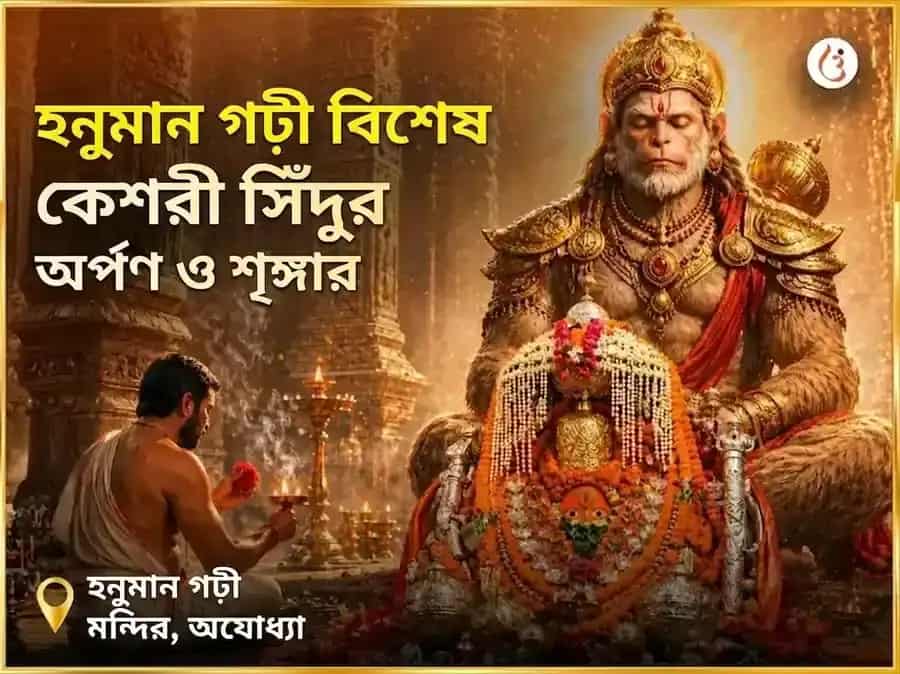 মঙ্গলবার বিশেষ হনুমানগঢ়ী বিশেষ কেশরী সিঁদুর অর্পণ ও শৃঙ্গার puja gallery 5
