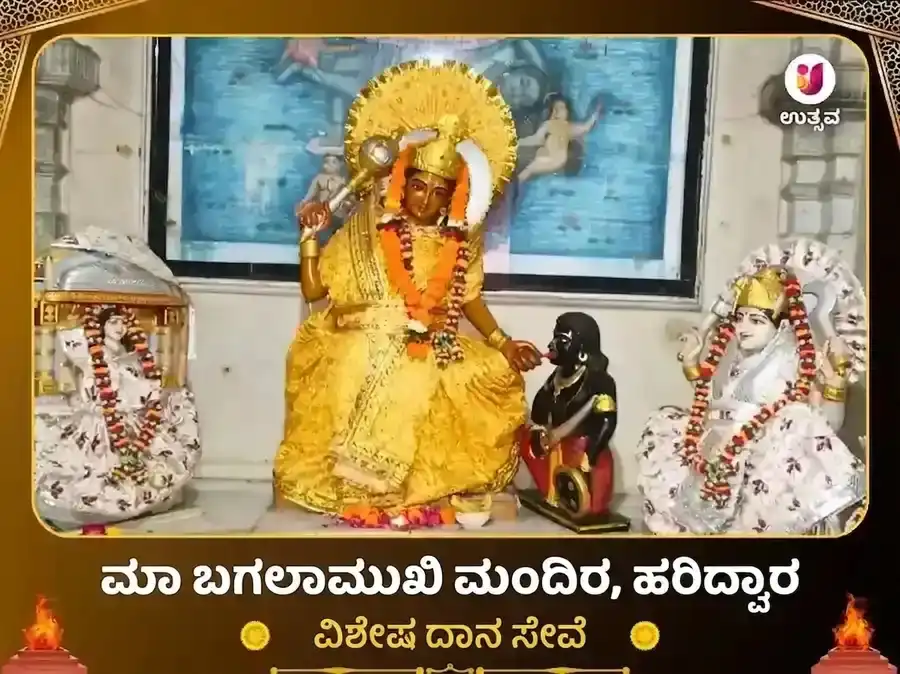 ಮಾ ಬಗಲಾಮುಖಿ ಮಂದಿರ ಹರಿದ್ವಾರ ವಿಶೇಷ ದಾನ ಸೇವಾ puja image 1