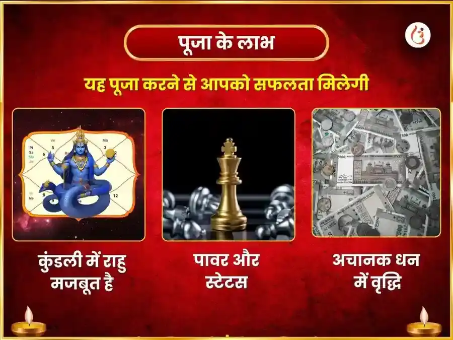 बुधवार विशेष 21000 राहु बीज मंत्र जाप एवं मां चिंतपूर्णी विशेष राहु शांति महा अनुष्ठान puja gallery 1