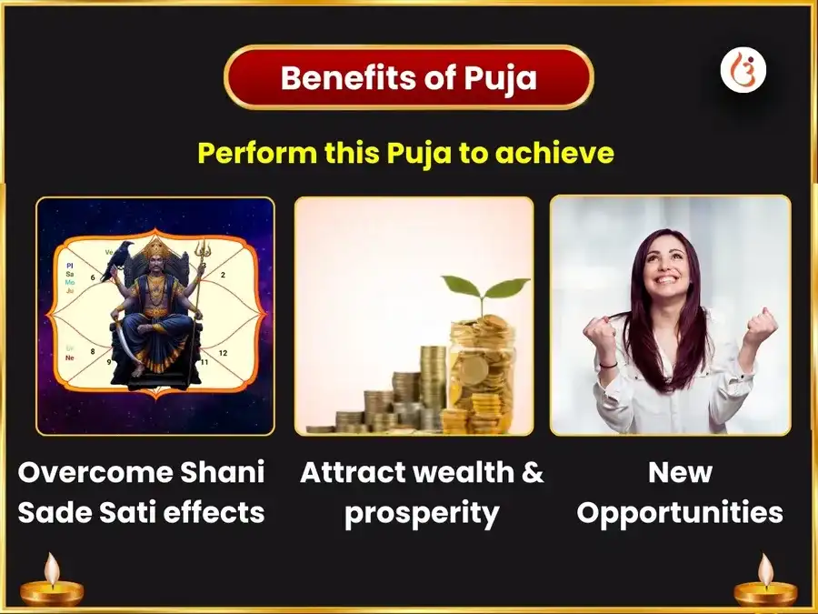 Sarvartha Siddhi Yog Vishesh : 23,000 Shani Mool Mantra Jaap & Shani Shanti Til Abhishek puja gallery 1