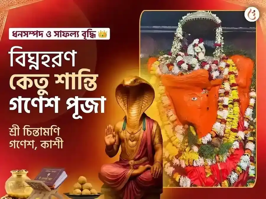চিন্তামণি গণেশ বিঘ্নহরণ কেতু শান্তি মহাপূজা puja image 1