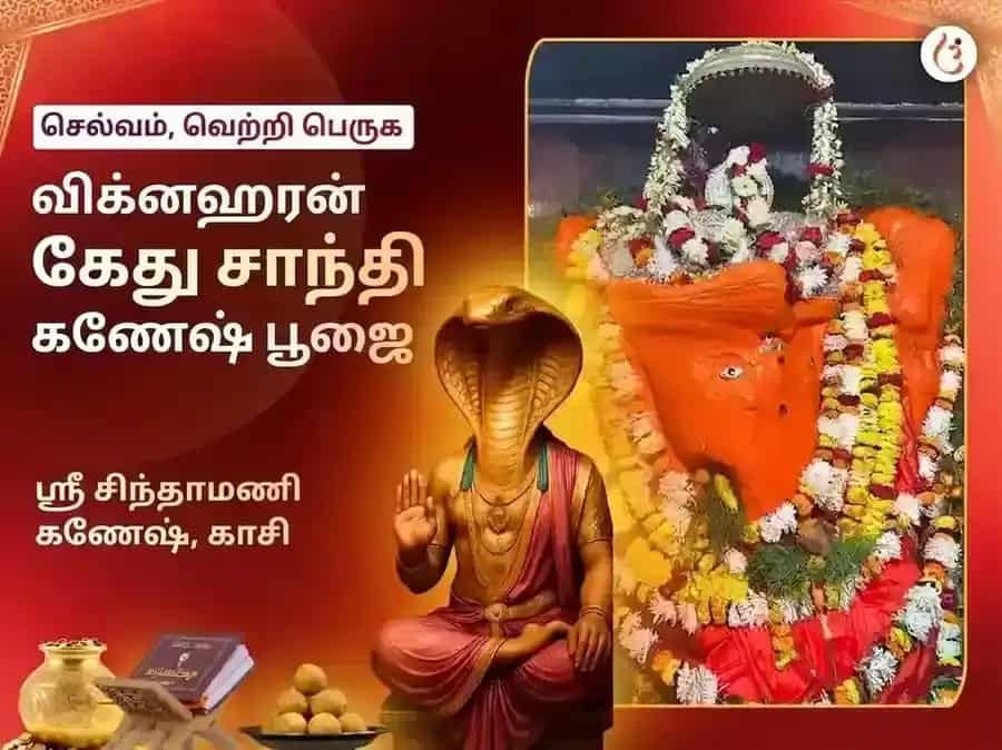 சிந்தாமணி கணேஷ் விக்னஹரன் கேது சாந்தி மகா பூஜை puja image 1